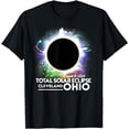 thumbnail image 1 of Total Solar Eclipse Cleveland Ohio April 8 2024 Totality T-Shirt, 1 of 3