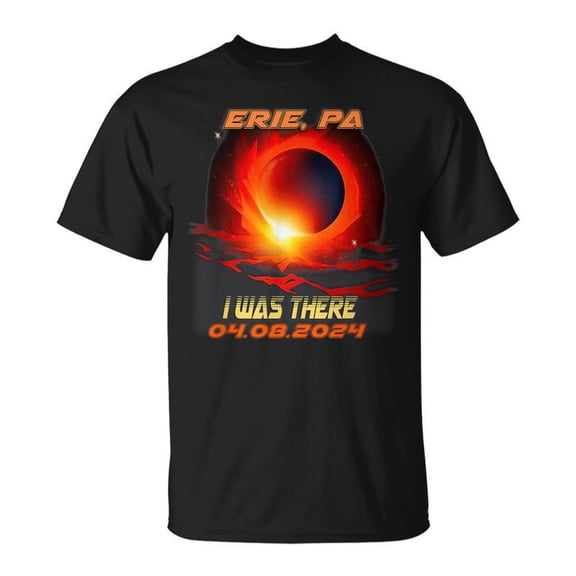 Total Solar Eclipse I Was There Erie Pennsylvania Pa TShirt