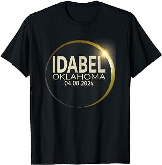 Total Solar Eclipse Idabel Oklahoma April 8 2024 Eclipse TShirt