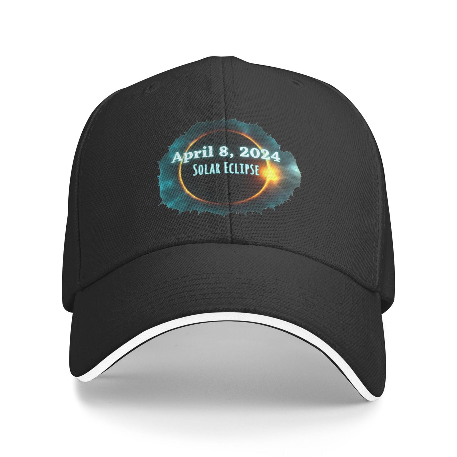 Total Solar Eclipse Little Rock April 8,2024 Baseball Cap Classic
