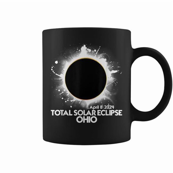 Total Solar Eclipse Ohio 2024 American Totality Coffee Mugs