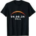 Total Solar Eclipse Path of Totality Ohio April 8 2024 TShirt