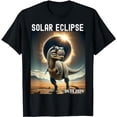 thumbnail image 1 of Total Solar Eclipse T-rex Dinosaur April 8 2024 T-Shirt, 1 of 5
