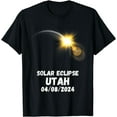 thumbnail image 1 of Total Solar Eclipse Utah 04/08/2024 Astronomy Enthusiast T-Shirt, 1 of 3