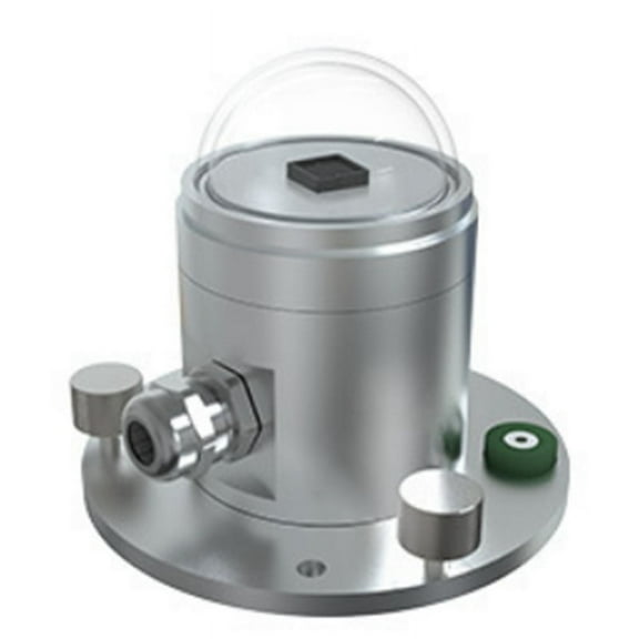 Total Solar Radiation Sensor 0-10V Output Radiation Transmitter Monitors Meteorological Outdoor Irradiance,1 x Solar Radiation Sensor,Silver