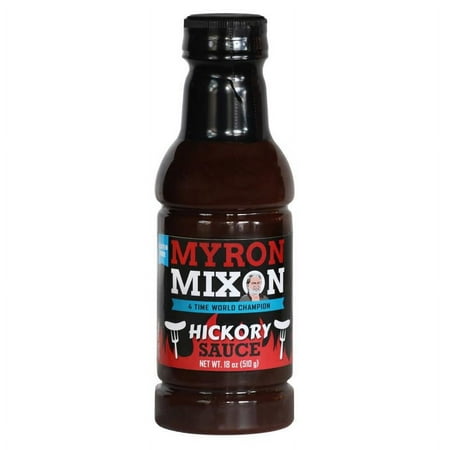 Total Sourcing Concepts 109793 18 oz Myron Mixon Hickory Sauce for Basting & Flavor