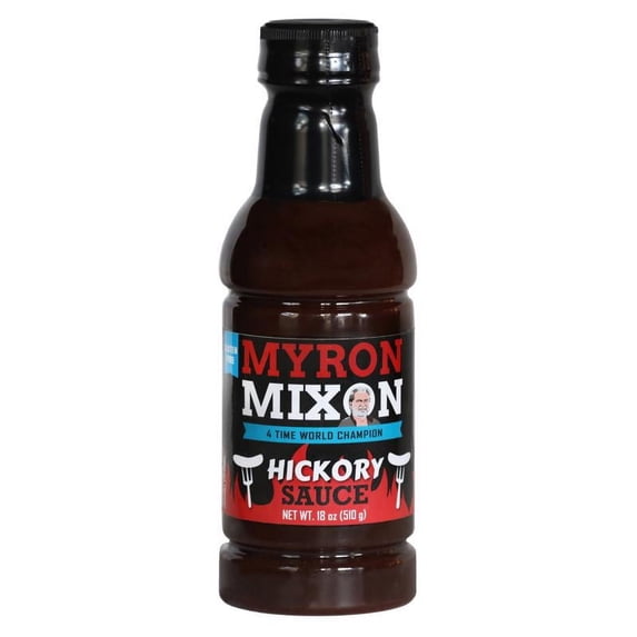 Total Sourcing Concepts 109793 18 oz Myron Mixon Hickory Sauce for Basting & Flavor