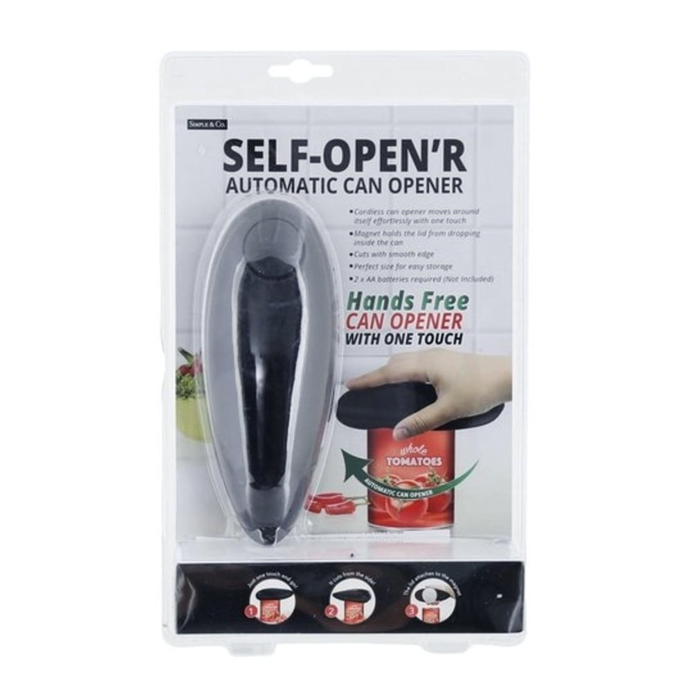 VATENIC Electric Can Opener, No Sharp Edges,Simple Push Automatic