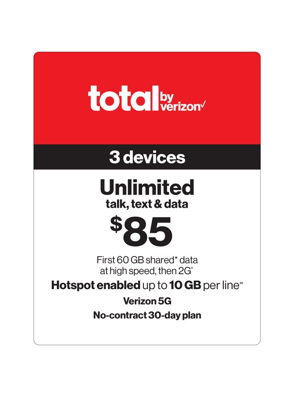 Total Wireless Prepaid Plans in Phone & Data Plans