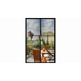 thumbnail image 1 of Total Vision Black Mesh, Quick Install Mesh Magnetic Screen 40” x 85.5” - Helps Keep Bugs & Insects Out - Perfect for Single Doors Leading to your Porch or Patio - Folds for Easy Storage, 1 of 5
