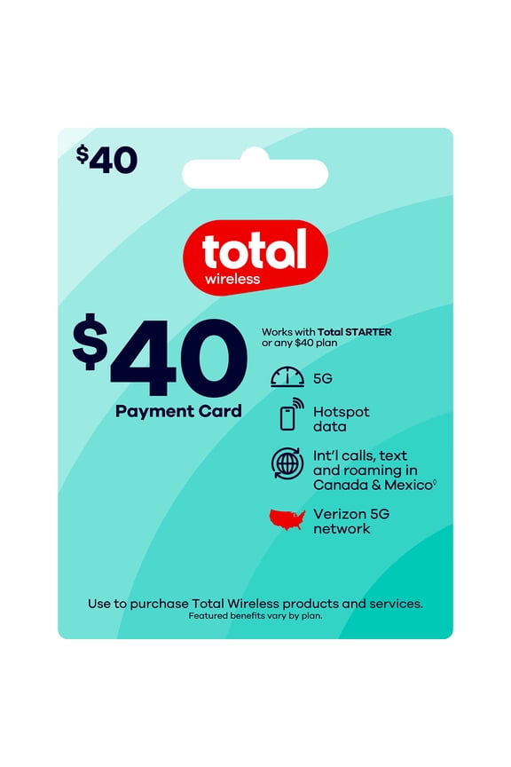 $40 Payment Card e-PIN Top Up (Email Delivery)