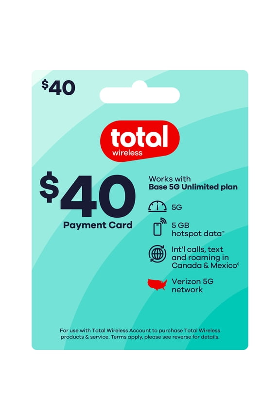 $40 Payment Card e-PIN Top Up (Email Delivery)