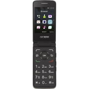 Total Wireless Alcatel Myflip, 4GB, Black- Prepaid Phone