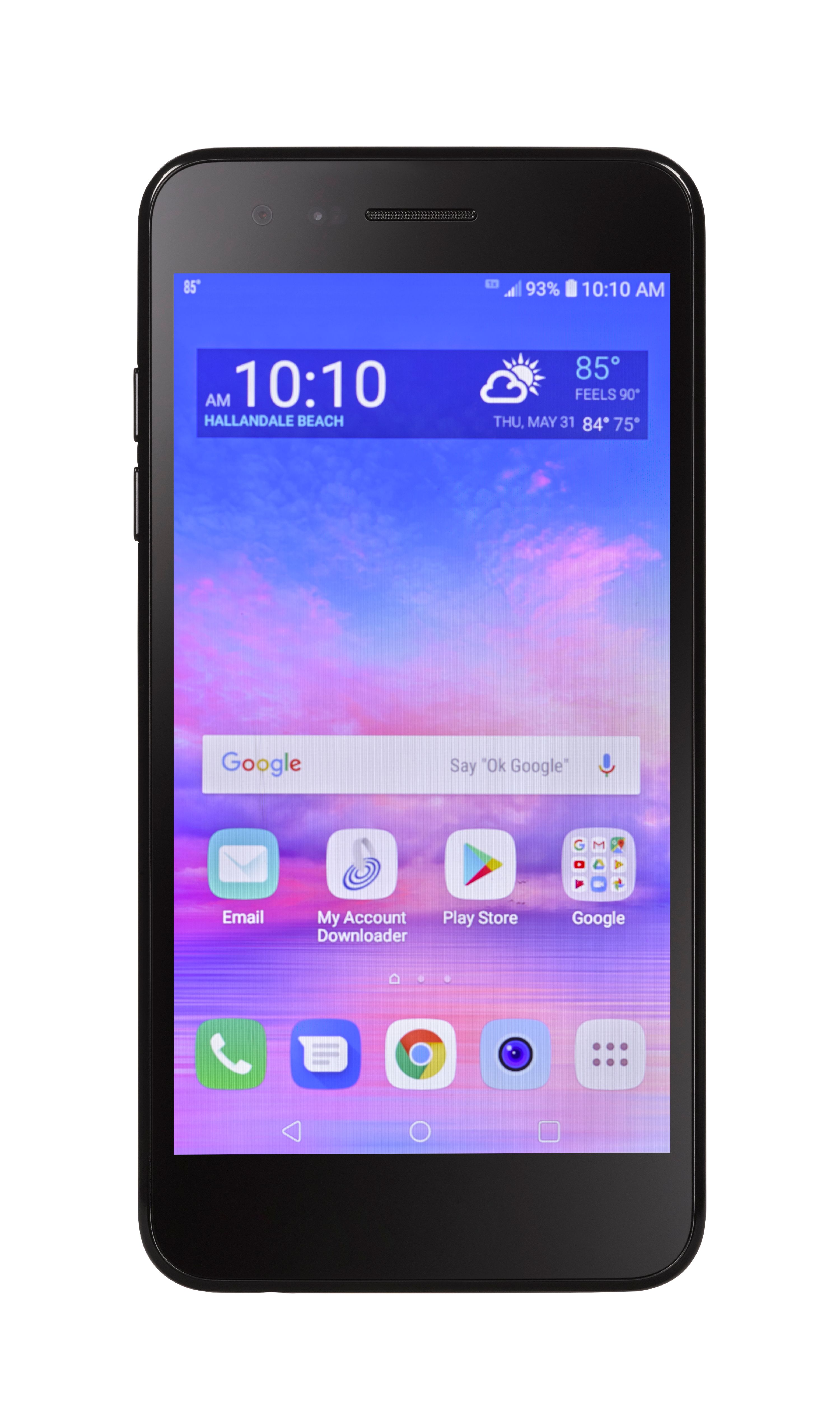 Total Wireless LG Rebel 4, 16GB, Black- Prepaid Smartphone - image 1 of 11