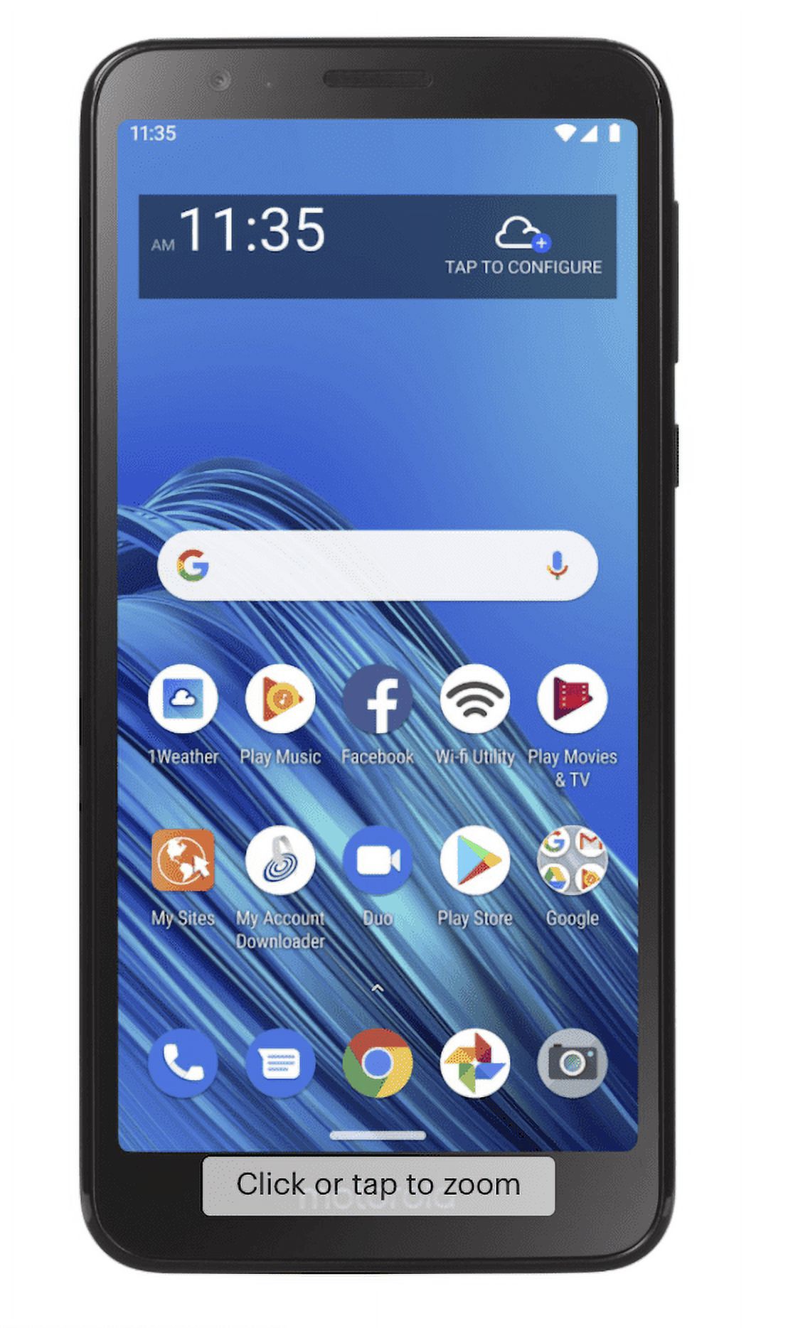 Total Wireless Motorola Moto E6 Prepaid 16GB Starry Black 4G LTE **BRAND NEW IN BOX**