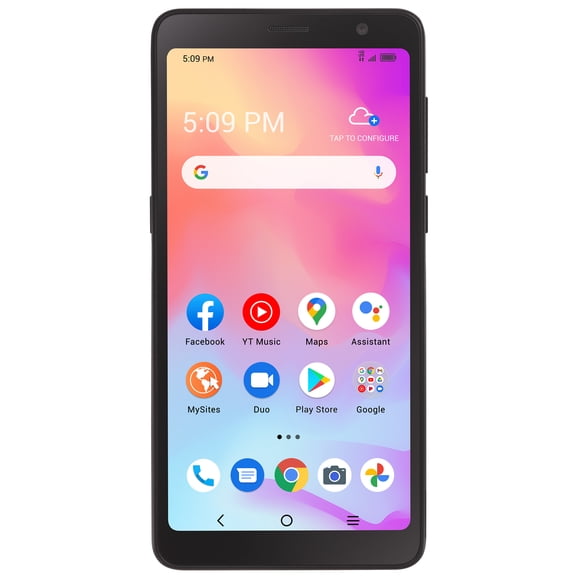 (Open Box) Total Wireless TCL A3, 32GB, Black - Prepaid Smartphone