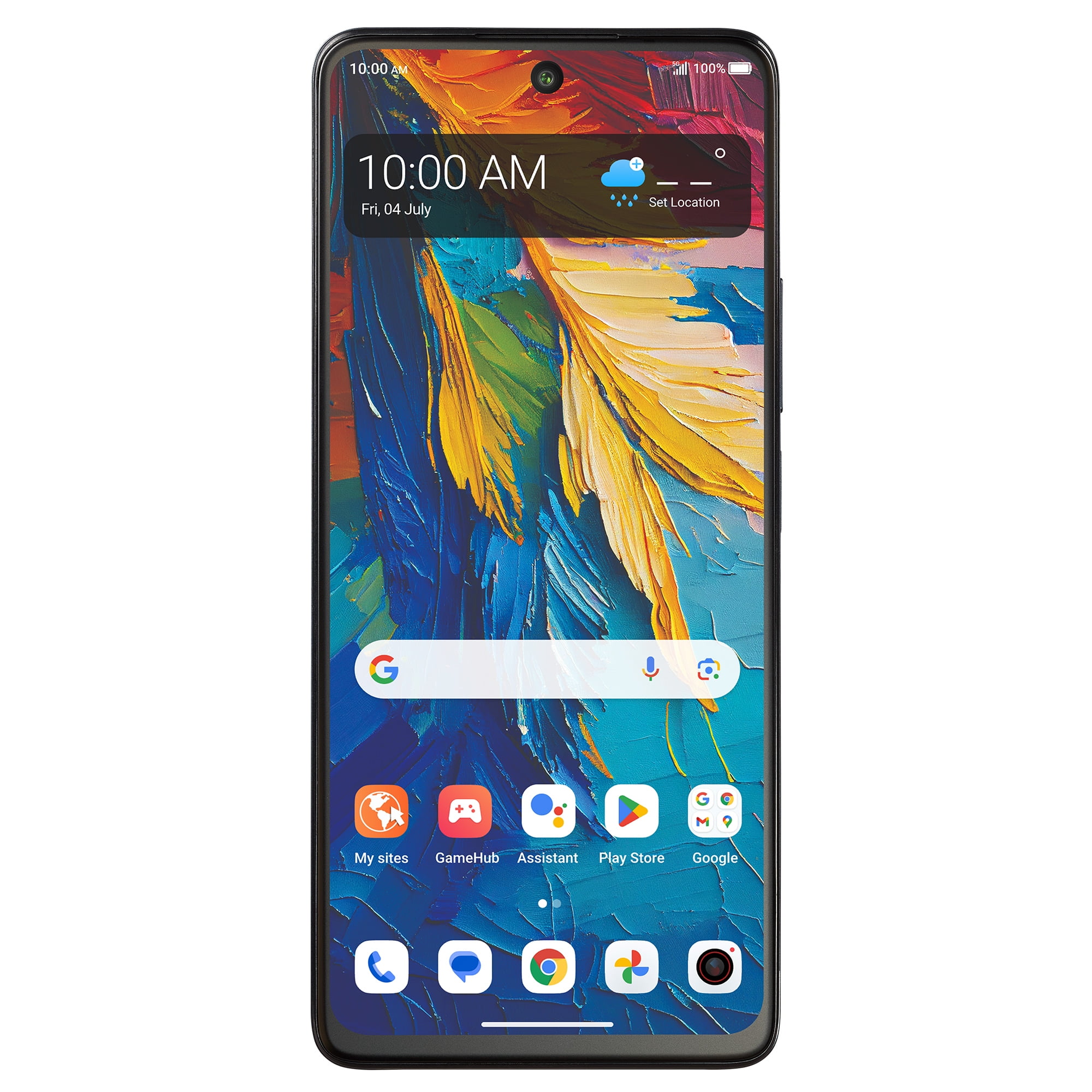 Total Wireless TCL 50 XL NXTPAPER, 5G, 128GB, Blue - Prepaid Smartphone [Locked to Total Wireless]