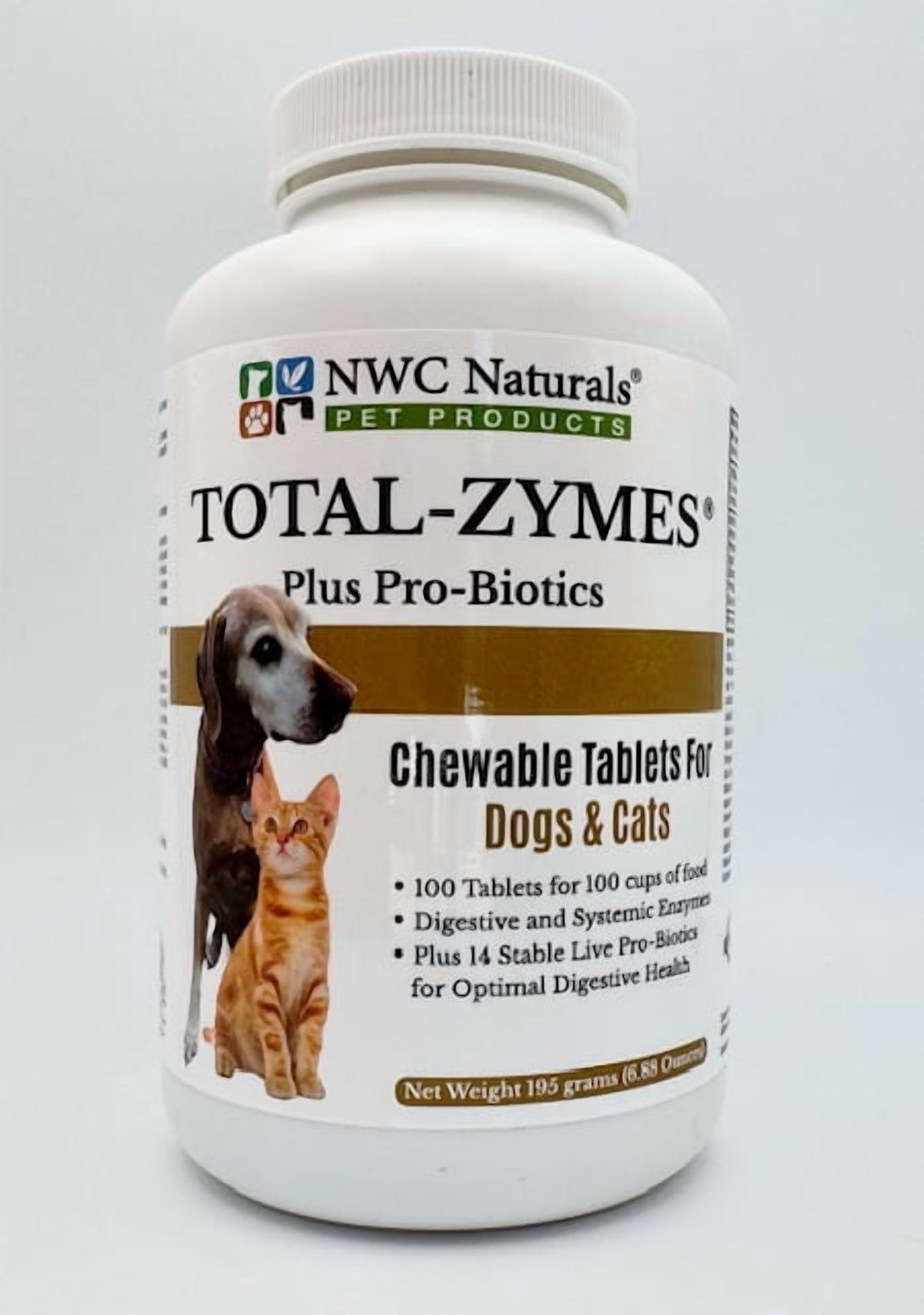 Total-Zymes Plus digestive enzyme, probiotic combo for pets