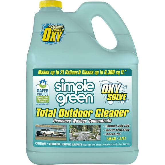 Total outdoor pressure cleaner - 1 gallon