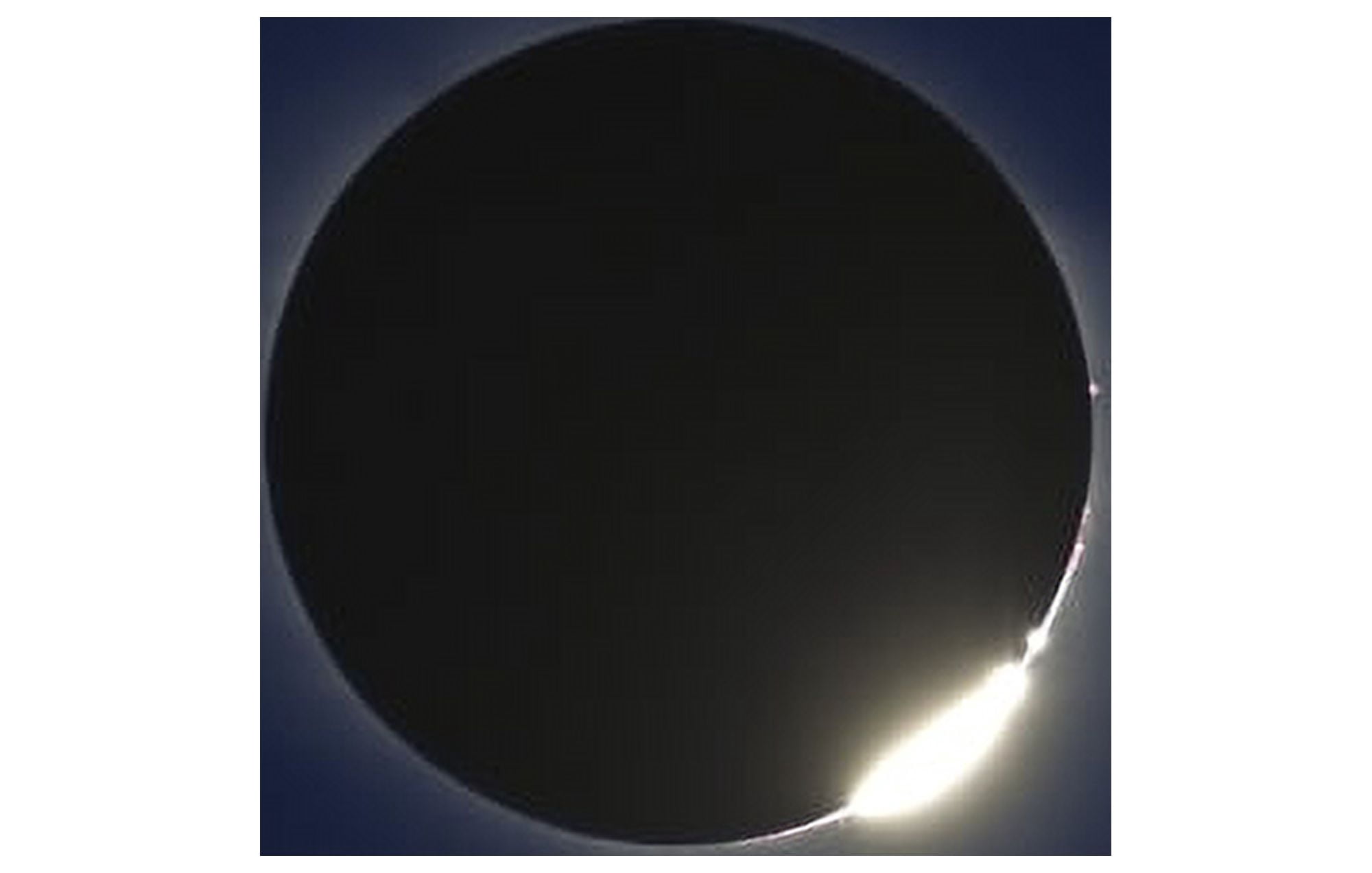 Total solar eclipse Canvas Art - Alan DyerStocktrek Images (18 x 12)