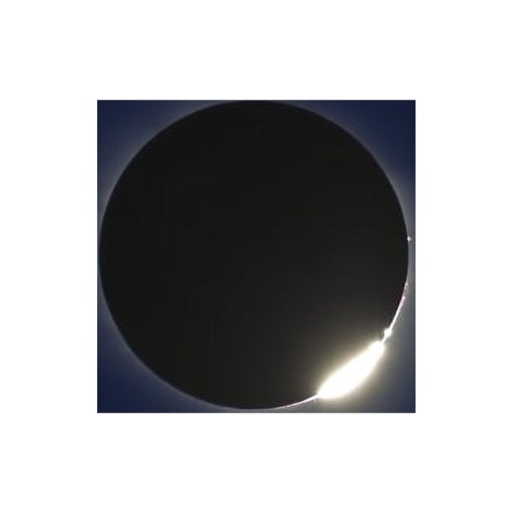 Total solar eclipse Canvas Art - Alan DyerStocktrek Images (18 x 12)