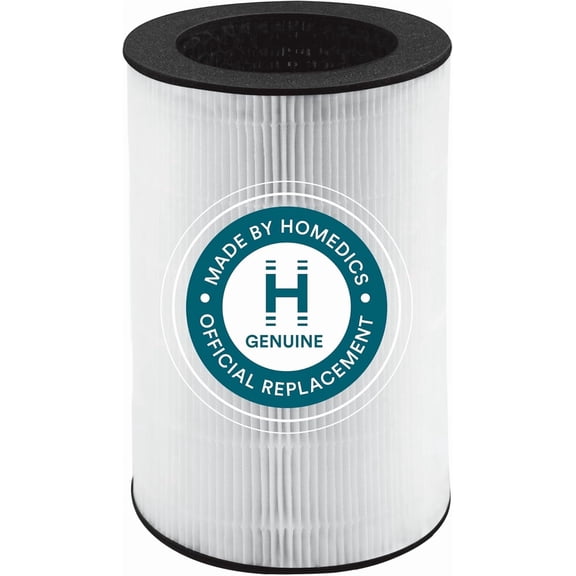 TotalClean 3-in-1 True HEPA Filter Replacement for Air Purifier AP-T40, AP-T40WT, AP-T43-WT, AP-T45-BK and AP-T45-WT, True HEPA Filter Removes Up to 99.97% of Airborne Particles