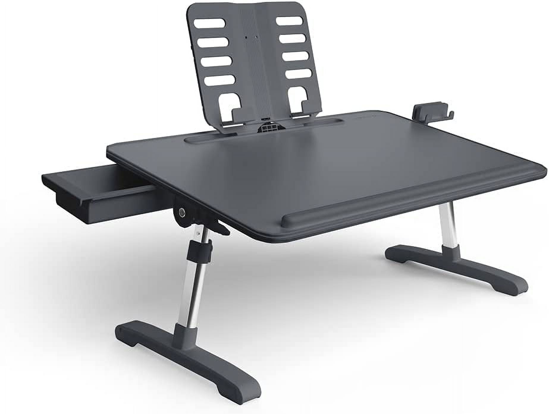 TotalDesk Portable Modern Workstation and Lap Desk with Adjustable ...