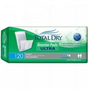 TotalDry Bladder Control Pad, Unisex, Heavy Absorbency, One Size Fits Most 13 Inch Length, 180 Count