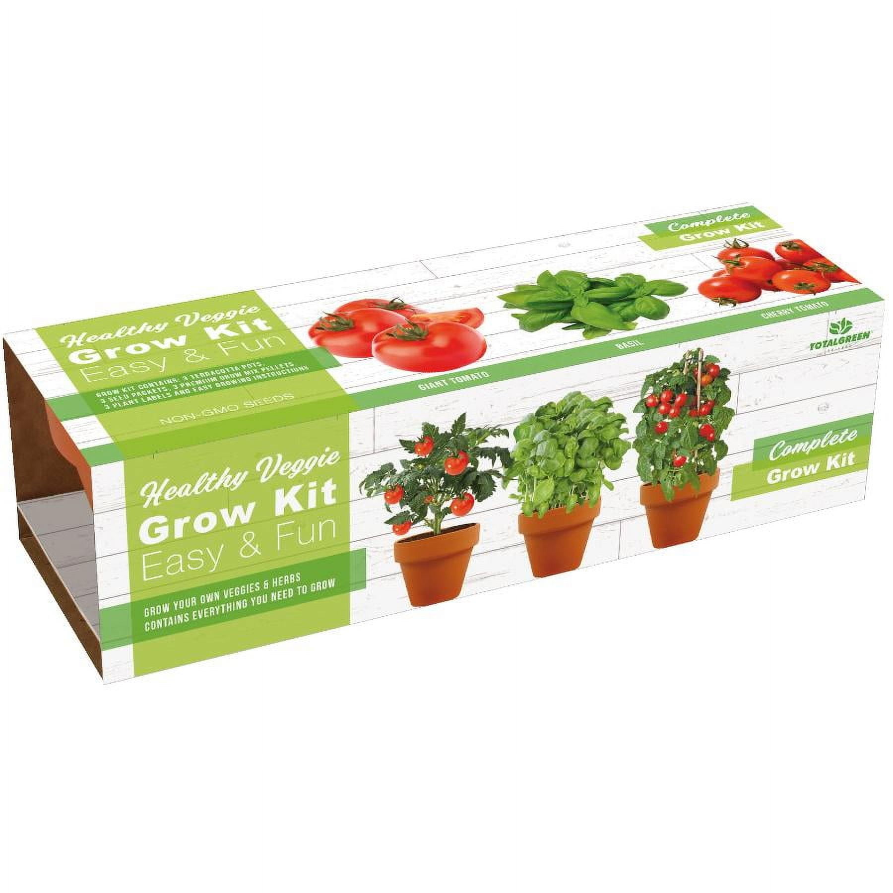 TotalGreen Holland Italian Herb Trio Grow Kit TRI-108 - Walmart.com