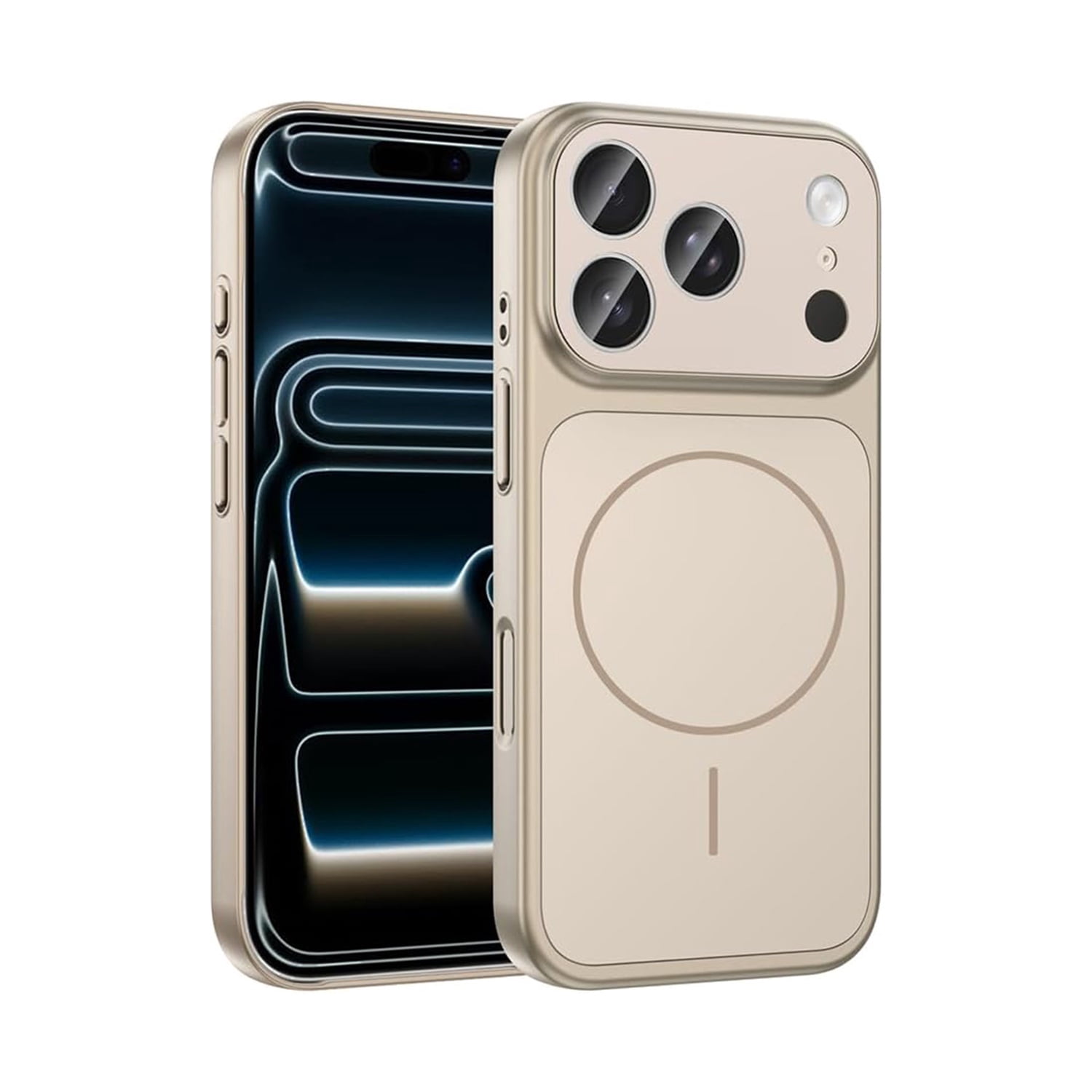 TotalShield Black Case with MagSafe for iPhone 17 Pro - Rose Gold