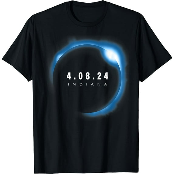 Totality America 4.08.24 Indiana Total Solar Eclipse 2024 T-Shirt