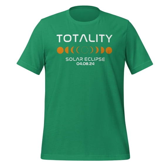 Totality Eclipse Shirt Total Solar Eclipse 2024 T-Shirt Totality Eclipse Shirt 2024 Solar Eclipse Totality Watch Party Shirt (Kelly, 3XL)
