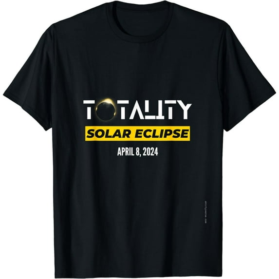 Totality Total Solar Eclipse 2024 Space and Gamer T-Shirt