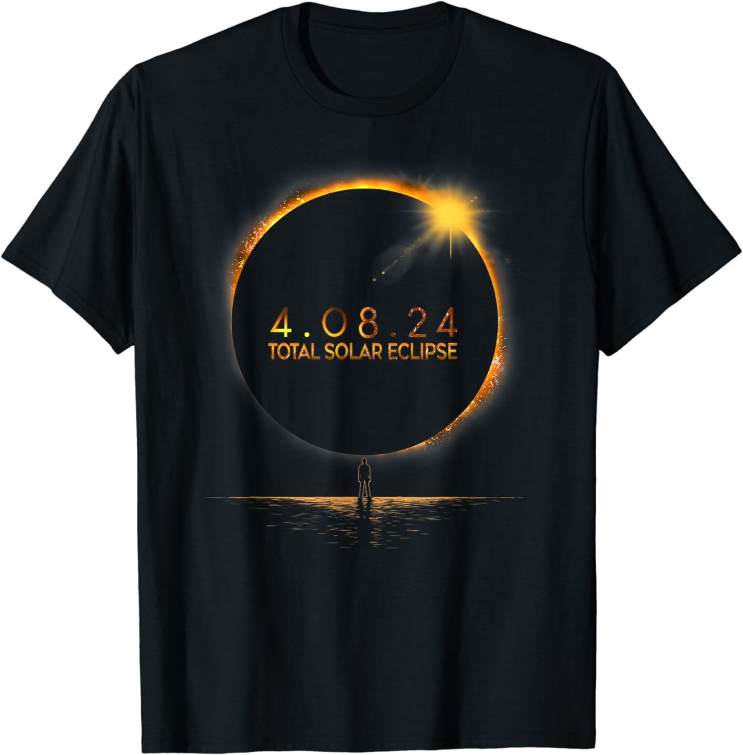 Totality Total Solar Eclipse 2024 USA Spring April 8 2024 T-Shirt ...