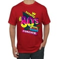 thumbnail image 1 of Totally 80's Forever Vintage Men's Graphic T-Shirt, Red, Large, 1 of 5