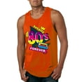 thumbnail image 1 of Totally 80's Forever Vintage Mens Graphic Tank Top, Orange, Medium, 1 of 5