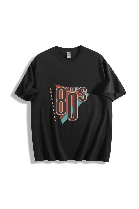 Totally 80s T-Shirt - Retro Neon Geometric Design Unisex Tee