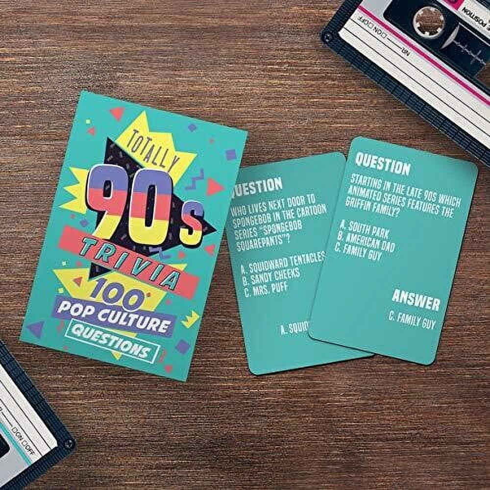 GIFT REPUBLIC Totally 90S Trivia Card Game by Alliance Entertainment