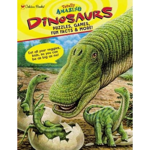 Pre-Owned Totally Amazing Dinosaurs: Puzzles, Games, Fun Facts, & More! (Full-Color Activity Book) Paperback