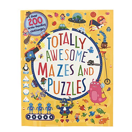 Pre-Owned Totally Awesome Mazes and Puzzles: More Than 200 Challenges (Paperback) 1680524135 9781680524130
