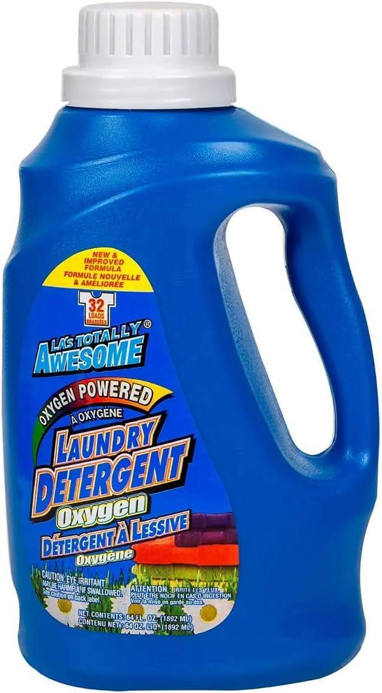 Totally Awesome Oxygen Powered Laundry Liquid 32 Loads, 64 Fl-Oz, Count ...
