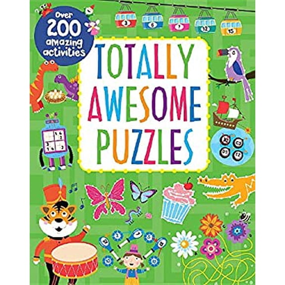 Pre-Owned Totally Awesome Super Puzzling Puzzles: More Than 200 Challenges (Paperback) 1680524143 9781680524147