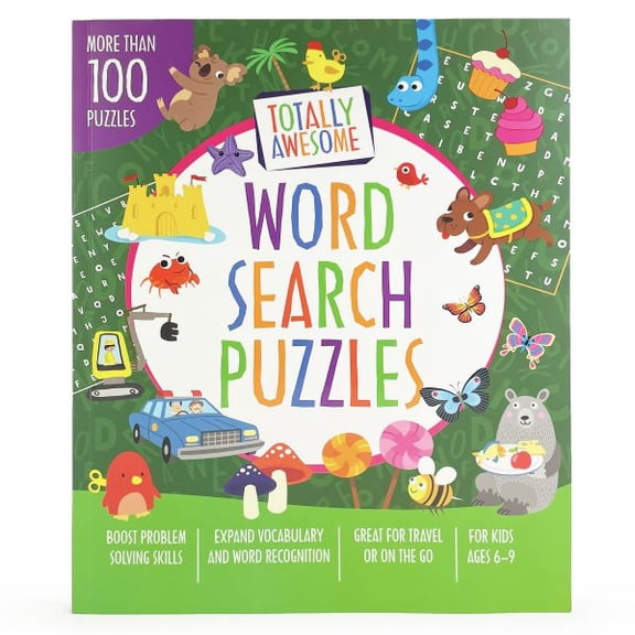 Pre-Owned Totally Awesome Totally Awesome Word Search Puzzles, (Paperback)