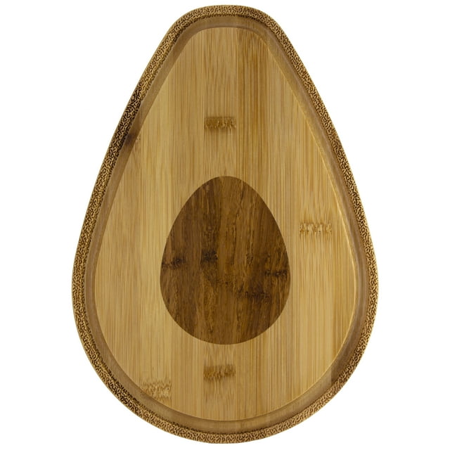 Totally Bamboo Avocado Obsession Eco-Friendly Serving and Cutting Board, Medium
