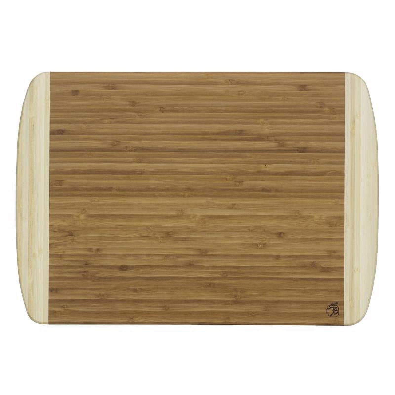 Totally Bamboo Natural Finish Rectangular Cutting Board