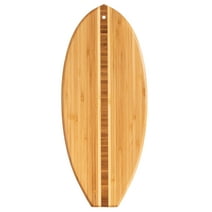 Totally Bamboo Lil' Surfer Surfboard Shaped Serving and Cutting Board