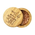 thumbnail image 1 of Totally Bamboo Salt Cellar with Magnetic Swivel Lid, "Take Life with a Grain of Salt", 1 of 5
