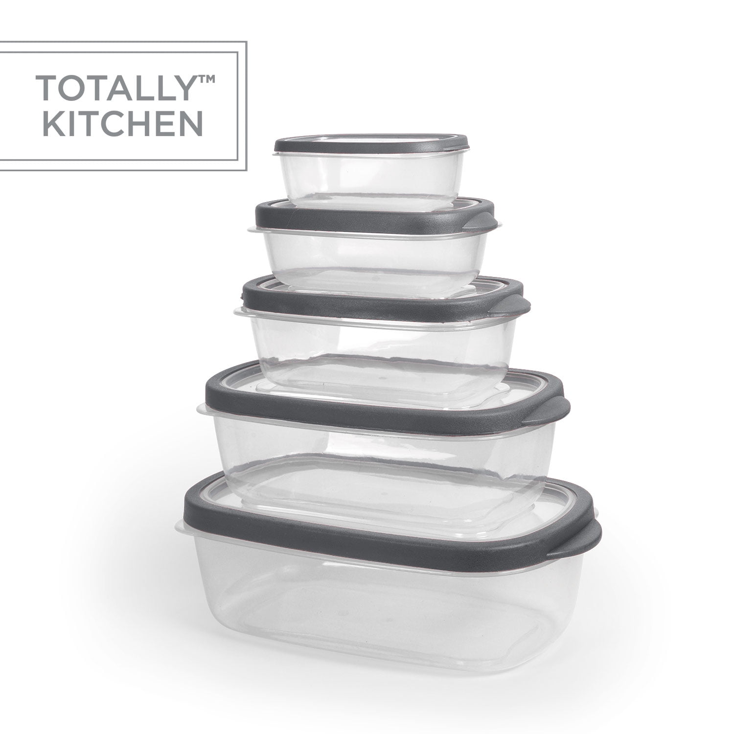Food Storage Containers LOCK BOX w/Vented Lid. 8 Piece Set. BPA Free. Brand  New