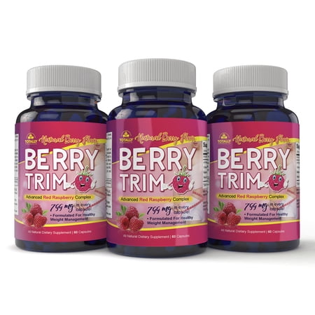 Totally Products Berry Trim Weight loss and Immune Booster (60 capsules) 60 capsules x 3 bottles