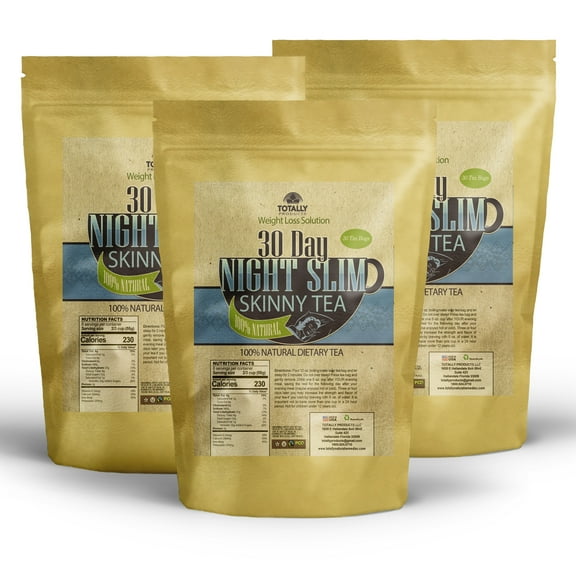 Totally Products Night Slim Skinny Tea (30 Tea Bags) 3-packs